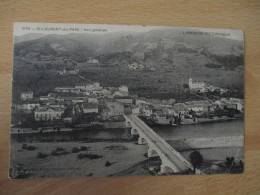 ARDECHE SAINT LAURENT DU PAPE VUE GENERALE - Andere & Zonder Classificatie