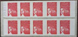 3419-C12 Date 29.03.04 Carnet Luquet 10 TVP Rouge Faciale 14.30€ - Modern : 1959-…