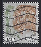 Italy 2002-05  Die Frauin Der Kunst  (o) Mi.2822 I A - 2001-10: Oblitérés