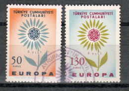 TURQUIE TURKEY : 1697-8 (0) (1964) – Europe CEPT - Usati