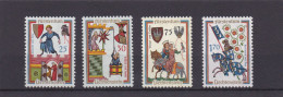 Liechtenstein 1970, Cat. Zumstein 370/73** .800e Anniversaire De Wolfram Von Eschenbach. - Unused Stamps