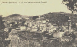 FIESOLE - SCAVI  DEI  MONUMENTI ROANI - 1908 - Firenze