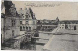 37 VILLANDRY (Indre Et Loire) Le Château Construit Vers 1540 Modifié Au XVIIIe Siècle- Avant-Cours Et Ecuries Edit. R.D. - Otros & Sin Clasificación