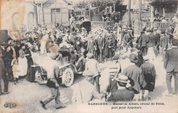 NARBONNE (Aude) - Les Troubles Du Midi - Marcellin Albert, Retour De Paris, Part Pour Argeliers - Voyagé 1907 (2 Scans) - Narbonne