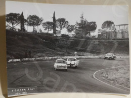 Italia Automobile COPPA FIAT 1966. Mini Cooper E Lancia. 240x180 Mm. Speed Photo Roma. - Deportes