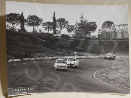 Italia Automobile COPPA FIAT 1966. Mini Cooper E Lancia. 240x180 Mm. Speed Photo Roma. - Sports