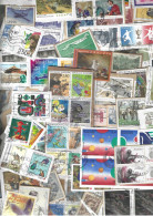 1 Kgr TIMBRES Sur Fragments Grands Formats FRANCE Tous En Francs , Provenant Des Missions Et Organismes Caritatifs - Vrac (min 1000 Timbres)