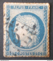 STAMPS FRANCE FRANCIA 1871 CERES 25 CENT BLEU YVERT 60A - 1871-1875 Cérès
