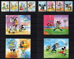 Antigua & Barbuda 1992 - Disney Olympic Games Barcelona 92 Mnh** - Zomer 1992: Barcelona