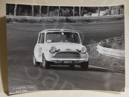 Italia Automobile COPPA FIAT 1966. Mini Cooper. 240x180 Mm. Speed Photo Roma. - Deportes