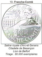 Pièce 10 Euros Argent 2011 Région Franche-Comté - Colecciones