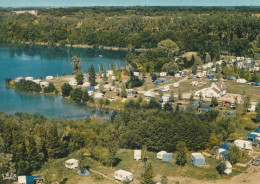 CPSM 28 MAINTENON VUE AERIENNE LE CAMPING - Maintenon