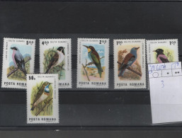 Rumänien Birds Theme Michel Cat.No. Mnh/** 3966/3971 - Nuovi