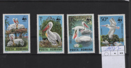 Rumänien Birds Theme Michel Cat.No. Mnh/** 4104/4107 - Nuevos