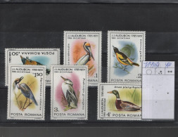 Rumänien Birds Theme Michel Cat.No. Mnh/** 4149/4154 - Nuevos