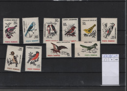 Rumänien Birds Theme Michel Cat.No. Mnh/** 4875/4884 - Unused Stamps