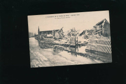 77 Bray-sur-Seine Inondation De La Vallée -   24 Janvier 1910 Le Grand Peugny Dévasté -  Cliché Simonet - Bray Sur Seine