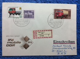 DDR - 1986 R-Brief Aus Berlin - SST "IFA-Nutzfahrzeuge Der DDR" (2DMK036) - Cartas & Documentos