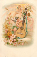 ILLUSTRATEUR RAPHAEL TUCK SERIE 79 ANGELOTS JOUANT DE LA GUITARE - Tuck, Raphael