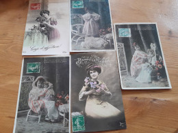 Lot De Carte Année Environ 1900 - 5 - 99 Cartoline