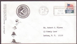 US Space Cover 1971. "Apollo 15" LM Moon Landing - United States