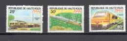 HAUTE VOLTA  N° 548 à 550    NEUFS SANS CHARNIERE  COTE  2.50€    TRAIN - Obervolta (1958-1984)