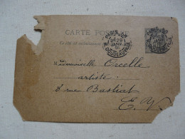 LETTRE AUTOGRAPHE - CORRESPONDANCE : Mademoiselle ORCELLE - Théâtre Du Chatelet 1891 - Historische Documenten