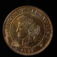  France, Cérès, 5 Centimes, 1893, , Bronze, NC (UNC),
KM#821.1, G.157, F.118/35 - 5 Centimes