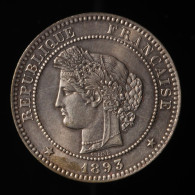  France, Cérès, 10 Centimes, 1893, , Bronze, NC (UNC),
KM#815.1, G.265 F.135/38 - 10 Centimes