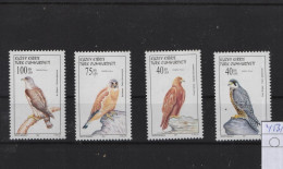 Zypern Türkisch Birds Theme Michel Cat.No. Mnh/** 453/456 - Unused Stamps