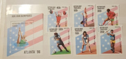 TOGO OLYMPIAD ATLANTA '96 SET &BLOCK MNH - Togo (1960-...)