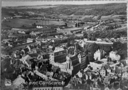 21 MONTBARD VUE AERIENNE ( L ABBAYE ET LES USINES ) - Montbard