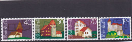 Liechtenstein 1975, Cat. Zumstein 567/71 **. Année Européenne Du Patrimoine Architectural . - Unused Stamps