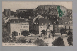 CPA - 90 - N°30 - Belfort - La Place De La République - Circulée En 1914 - Belfort - City