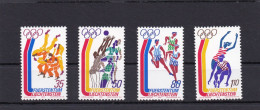 Liechtenstein 1976, Cat. Zumstein 589/92 **. Jeux Olympiques De Montréal . - Neufs