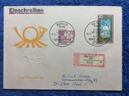 DDR - 1984 R-Brief Aus Berlin - SST "Ständige Kommission Für Post- Und Fernmeldewesens Des RGW 25. Tagung" (2DMK044) - Cartas & Documentos