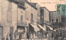 FLEURY-d'AUDE (Aude) - Place Du Marché - La Ruche Du Midi - Voyagé 1912 (2 Scans) - Sonstige & Ohne Zuordnung