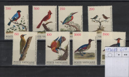 Vatican Birds Theme Michel Cat.No. Mnh/** 976/983 - Unused Stamps
