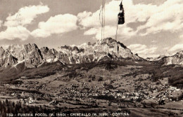 CORTINA -  FUNIVIA  POCOL - 1953 - Belluno