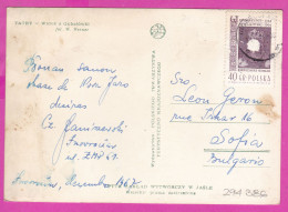 294386 / Poland TATRY Widok Z Gubalowki Zyczenia Swiate PC 1967 USED 40 Gr. Kazimierz III Wielki (Casimir III The Great) - Storia Postale