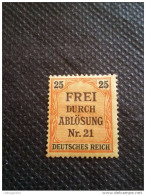 GERMANY ALLEMAGNE DEUTSCHLAND III REICH 1903 SERVICE +6 SCANNERS - Nuovi