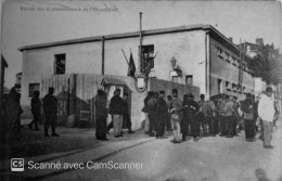 69 LYON ENTREE DES CANTONNEMENTS DE L EXPOSITION  ( 11e REGIMENT D ARTILLERIE A PIED 105e BATTERIE LYON EXPOSITION ) - Andere & Zonder Classificatie