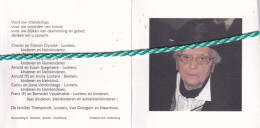 Anna Thienpondt-Lootens, Watervliet 1915, Oostende 2001. Foto Dameshoed - Todesanzeige