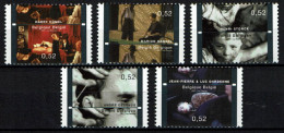België 3678/82 - Prachtig - Cinéma Belge, Belgische Film - Henri Storck - Uit BL145 - Unused Stamps