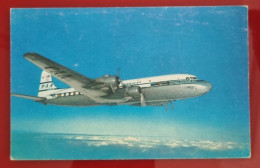 ADVERTISING POSTCARD - PAA'S NEW SUPER-6 CLIPPER - Airships