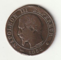 5 CENTIMES 1854 M    FRANKRIJK /115/ - 5 Centimes