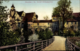 CPA Glauchau In Sachsen, Schloss Hinterglauchau - Autres & Non Classés