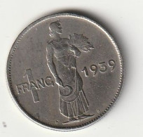 1 FRANC 1939 LUXEMBURG / 118/ - Luxemburg