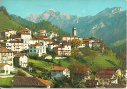 Tizio Fraz. Di Collio (Brescia) Alta Valle Trompia, Panorama Estivo, Monte Dosso Alto Sul Fondo, Summer View, Vue D'Eté - Brescia