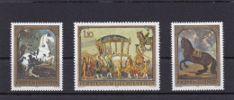 Liechtenstein 1978, Cat. Zumstein 655/59 **. Tableaux, Carrosses Et Chevaux. - Ungebraucht